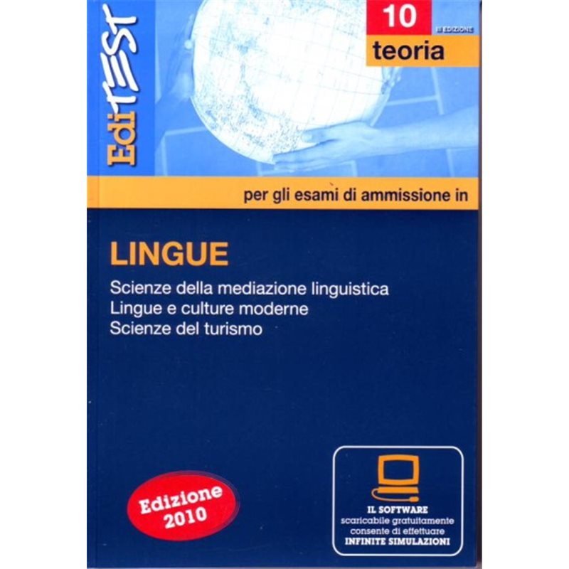 EdiTest 10 Lingue - Teoria - con software di simulazione